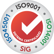 Logo de Certificação ISO
